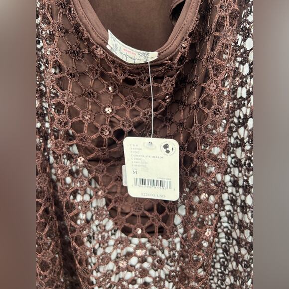 X Intimately FP Smoke & Mirrors Slip in Chocolate - Picture 3 of 6